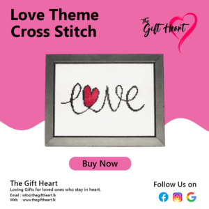 love theme cross stitch