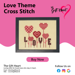 love theme cross stitch